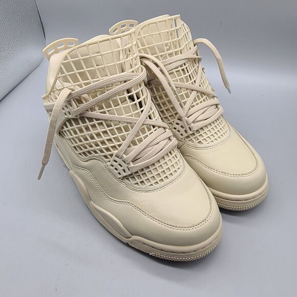 Air Jordan 4 Net 'Rattan' Women's FN7251-200 Rattan/Rattan sz US 8/ 39 new - Picture 3 of 10